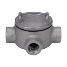 [CROUSE HINDS. GUAT 26] Crouse Hinds Conduleta tipo TEE 3/4". CROUSEHINDS.GUAT26