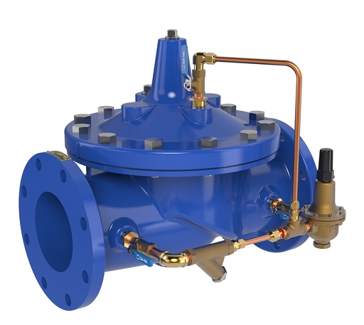 [90-01/3"/PN16/FLANGED/EPDM/Y-PATTERN/PILOT:3-300PSI] Cla-Val 90-01 3" - Valvula Reductora de presion 3" Bridada
